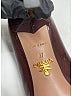 Prada Burgundy Leather Pumps Size EU 37 - photo 6