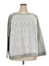 Ava & Viv Chevron-herringbone Silver Pullover Sweater Size 4X - photo 1