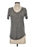 Athleta Gray Short Sleeve Top Size XS - photo 1