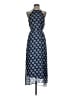 Donna Morgan 100% Polyester Paisley Blue Casual Dress Size 2 - photo 1