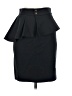 Zara Solid Black Formal Skirt Size S - photo 2