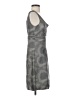 M.S.S.P. 100% Polyester Graphic Gray Cocktail Dress Size XS - photo 4