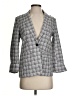 Tahari Checkered-gingham Gray Blazer Size 4 - photo 1