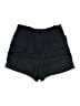 Zara Solid Black Cargo Shorts Size M - photo 1