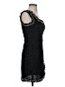 Francesca's 100% Polyester Tweed Black Cocktail Dress Size XS - photo 4