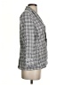 Tahari Checkered-gingham Gray Blazer Size 4 - photo 4
