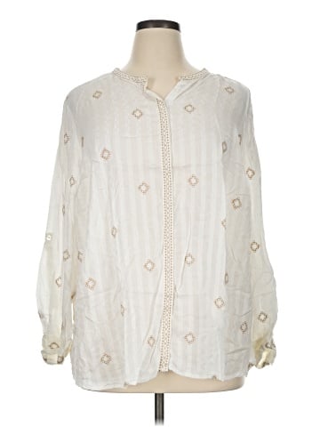 Catherines Long Sleeve Blouse (view 1)