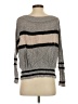 Free People Stripes Gray Pullover Sweater Size XS - photo 2