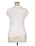 Maeve White Short Sleeve Top Size L - photo 2