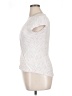 Maeve White Short Sleeve Top Size L - photo 5