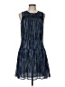 MICHAEL Michael Kors Tweed Blue Cocktail Dress Size 8 - photo 1