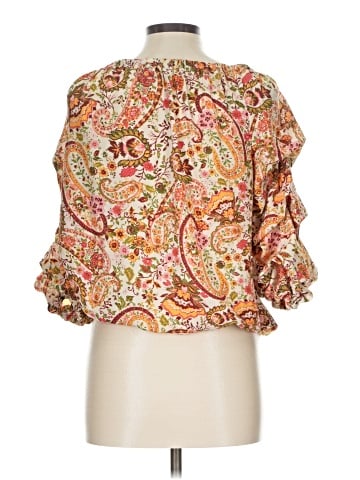 CeCe 3/4 Sleeve Blouse (view 2)