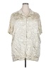 Forever 21 100% Rayon Ivory Short Sleeve Blouse Size XXL - photo 1