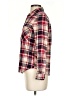 Forever 21 Plaid Red Long Sleeve Button-Down Shirt Size S - photo 5