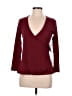Old Navy Burgundy Long Sleeve Top Size M - photo 1