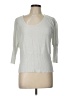 Kensie Silver Pullover Sweater Size L - photo 1