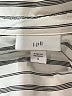 J.Jill Stripes Silver Long Sleeve Blouse Size M - photo 7