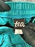 Tea 100% Cotton Solid Green Cargo Shorts Size 5 - photo 3