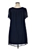 Halo 100% Polyester Solid Blue Casual Dress Size XL - photo 2