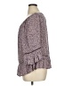 Democracy 100% Rayon Purple 3/4 Sleeve Blouse Size XL - photo 5