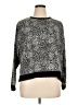 Cuddl Duds Animal Print Black Pullover Sweater Size 1X - photo 1