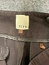 Ecru Solid Black Active Pants Size 4 - photo 7