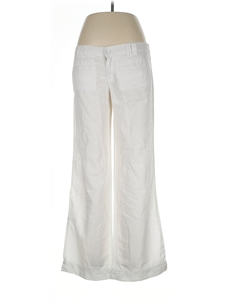 Pre-owned Converse One Star Linen Pants In Ivory