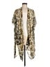 Sole Society 100% Polyester Gold Kimono One size - photo 1