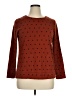 Croft & Barrow Polka Dots Brown Pullover Sweater Size XL - photo 1
