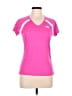 The North Face 100% Polyester Pink Active T-Shirt Size M - photo 1