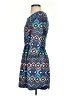 Red Camel Argyle Blue Casual Dress Size S - photo 5