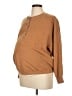 Old Navy - Maternity 100% Polyester Brown Pullover Sweater Size Lg Maternity - photo 1