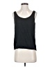 Vince. 100% Triacetate Black Sleeveless Top Size S - photo 1