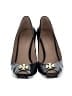 Tory Burch Black Wedges Size 10 - photo 2