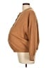 Old Navy - Maternity 100% Polyester Brown Pullover Sweater Size Lg Maternity - photo 5