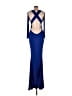 Unbranded Blue Cocktail Dress Size M - photo 2