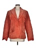 Assorted Brands 100% Leather Orange Blazer Size EU 40 / US 10 - photo 1