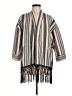 Zara Basic Stripes Ivory Jacket Size M - photo 1