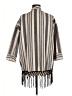Zara Basic Stripes Ivory Jacket Size M - photo 2