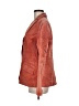 Assorted Brands 100% Leather Orange Blazer Size EU 40 / US 10 - photo 5