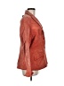 Assorted Brands 100% Leather Orange Blazer Size EU 40 / US 10 - photo 4