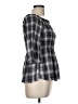 En Creme Gray 3/4 Sleeve Blouse Size M - photo 4