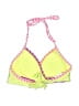 Op Stripes Pink Swimsuit Top Size S - photo 2