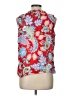 Talbots 100% Cotton Red Sleeveless Blouse Size Lg Petite - photo 2