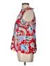 Talbots 100% Cotton Red Sleeveless Blouse Size Lg Petite - photo 5