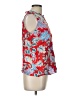 Talbots 100% Cotton Red Sleeveless Blouse Size Lg Petite - photo 4