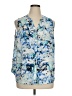 Apt. 9 Blue Sleeveless Blouse Size 1X - photo 1