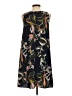 Halogen 100% Polyester Print Black Casual Dress Size XS - photo 2