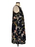 Halogen 100% Polyester Print Black Casual Dress Size XS - photo 4