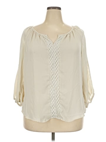 Heart Soul 3/4 Sleeve Blouse (view 1)